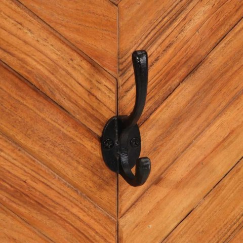 WIESZAKI NA UBRANIA 2 SZT. 35X1X90CM DREWNO LITE AKACJA