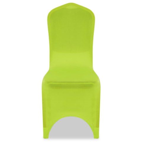 ELASTYCZNE POKROWCE NA KRZESŁO ZIELONE 6 SZT.