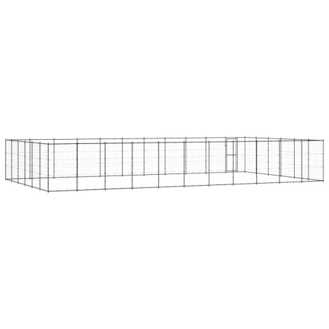 KOJEC ZEWNĘTRZNY DLA PSA STALOWY TRWAŁY BEZPIECZNY 79,86M²