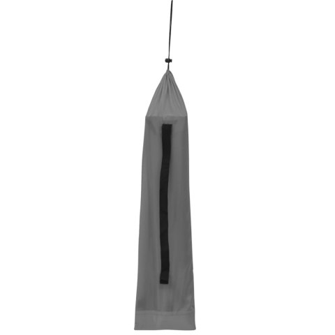 ŁÓŻKA POLOWE 2 SZT. 180X60X19CM TKANINA I STAL SZARE