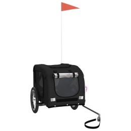 PRZYCZEPKA ROWEROWA DLA ZWIERZĄT TKANINA OXFORD I ŻELAZO