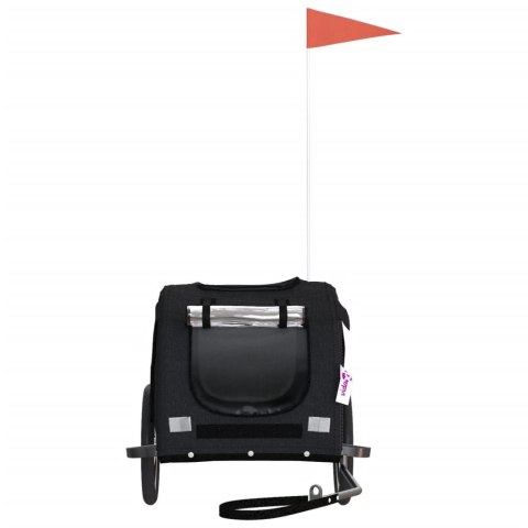 PRZYCZEPKA ROWEROWA DLA ZWIERZĄT TKANINA OXFORD I ŻELAZO