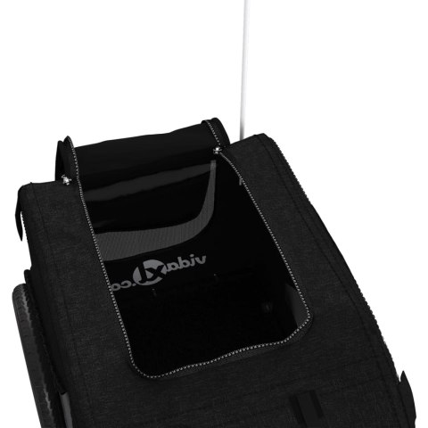 PRZYCZEPKA ROWEROWA DLA ZWIERZĄT TKANINA OXFORD I ŻELAZO