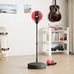 GRUSZKA BOKSERSKA Z RĘKAWICAMI I POMPKĄ REGULOWANA 81-122CM