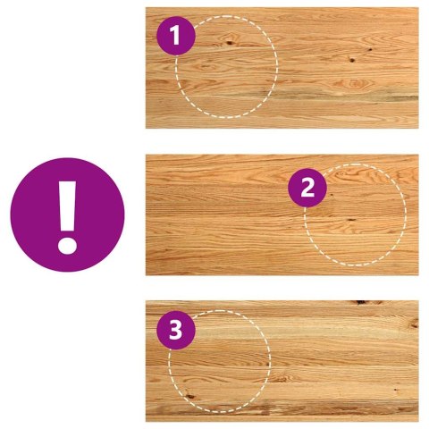 PARAPETY 2 SZT. JASNOBRĄZOWY 90X40X2CM LITE DREWNO DĘBOWE