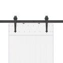 SYSTEM DO MONTAŻU DRZWI PRZESUWNYCH 213,5CM STAL CZARNY