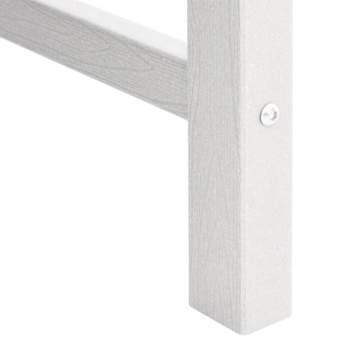 KRZESŁA JADALNIANE 6 SZT. BIAŁE 65.5X55.5X88CM HDPE KRZESŁA JADALNIANE 2 SZT. BIAŁE HDPE