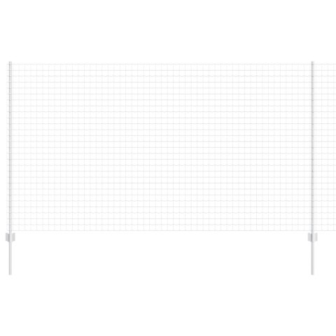 EURO PŁOT Z 10 SŁUPKAMI SZARY 1,4X10M STAL
