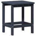 ZESTAW OGRODOWY Z 3 ELEMENTAMI GRANATOWY HDPE SKŁADANE KRZESŁO ADIRONDACK GRANATOWE 74.5X80.5X90CM HDPE STOLIK