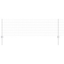 EURO PŁOT Z 11 SŁUPKAMI SREBRNY 0,6X50M STAL