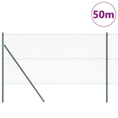 PŁOT HEKSAGONALNY SZARY 1.4X50M STAL