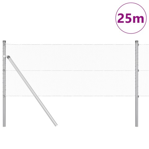 PŁOT HEKSAGONALNY 0.6X25M ZE STALI OCYNKOWANEJ