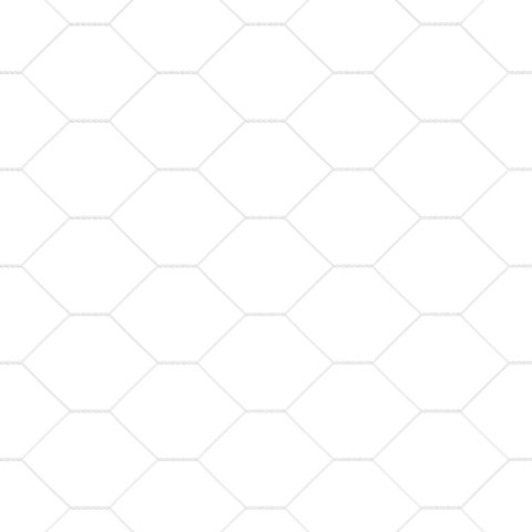 PŁOT SZEŚCIOKĄTNY 0.8X100M STAL OCYNKOWANA SŁUPKI PŁOTU 13 SZT. Ø32MM 120CM STAL OCYNKOWANA