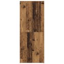 SZAFKA NA AKTA ZESTAW 2 Z RECYKLINGOWEGO DREWNA 60X32X153CM