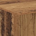 SZAFKA NA AKTA ZESTAW 2 Z RECYKLINGOWEGO DREWNA 60X32X153CM