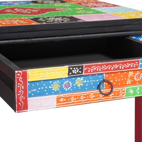 BIURKO 100X50X75CM Z LITEGO DREWNA MANGO