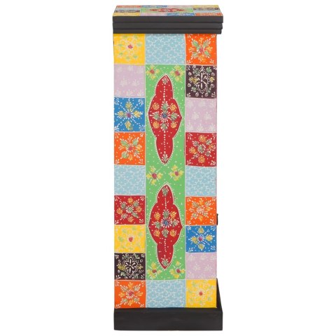 KOMODA 30X30X90CM Z SOLIDNEGO DREWNA MANGO