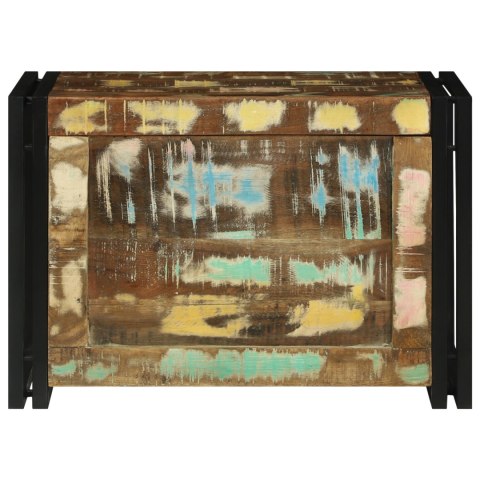 SKRZYNIA DO PRZECHOWYWANIA 60X40X41CM Z LITEGO DREWNA ODZYSKANEGO