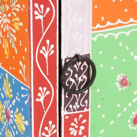 KOMODA 30X30X90CM Z SOLIDNEGO DREWNA MANGO