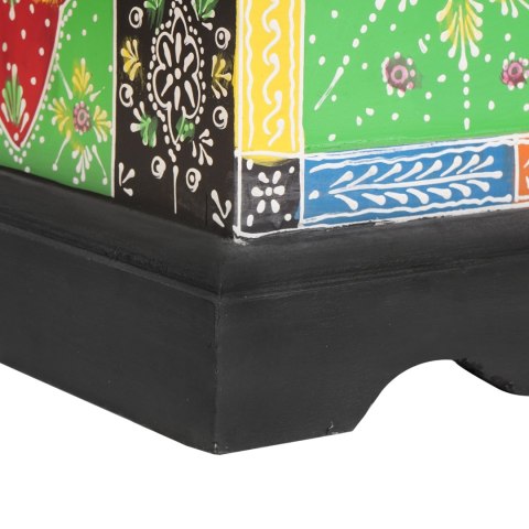 SKRZYNIA DO PRZECHOWYWANIA 40X30X30CM Z DREWNA MANGO