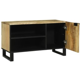 STOLIK TV 80X31,5X46CM Z LITEGO DREWNA MANGO I DREWNA INŻYNIERYJNEGO
