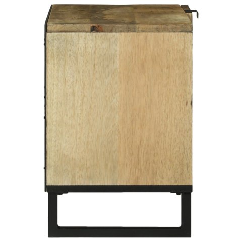 STOLIK TV 80X31,5X46CM Z LITEGO DREWNA MANGO I DREWNA INŻYNIERYJNEGO