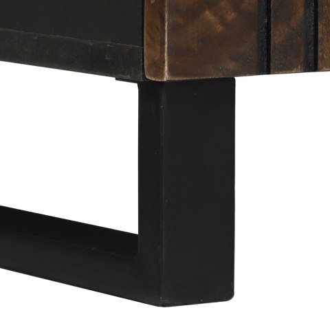 SZAFKA ŁAZIENKOWA 38X33.5X58CM LITE DREWNO MANGO