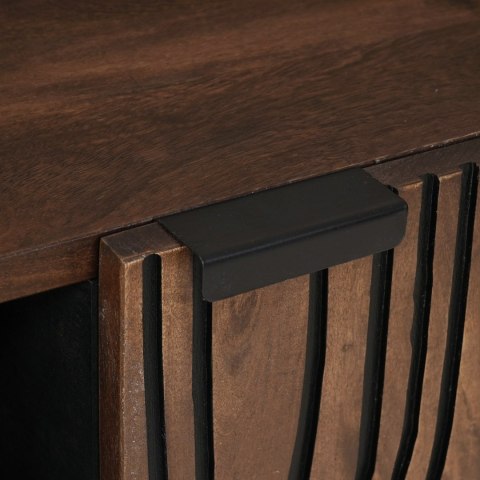 SZAFKA RTV 105X33,5X46CM Z LITEGO DREWNA MANGO