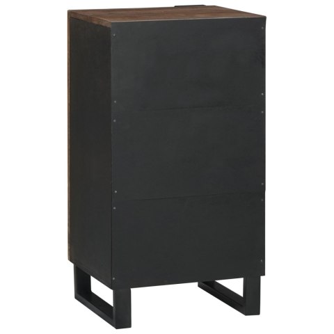 SZAFKA BOCZNA 40X33.5X75CM Z LITEGO DREWNA MANGO