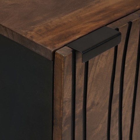 SZAFKA BOCZNA 40X33.5X75CM Z LITEGO DREWNA MANGO