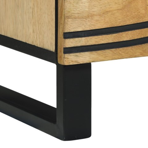 SZAFKA NA TELEWIZOR 100X33.5X46CM Z LITEGO DREWNA MANGO