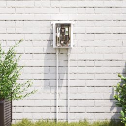 SZAFA KONTROLNA IP65 WODOODPORNA SZARA 18X13X24CM Z PLASTIKU ABS