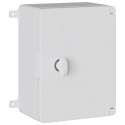 SZAFA KONTROLNA IP65 WODOODPORNA SZARA 18X13X24CM Z TWORZYWA ABS