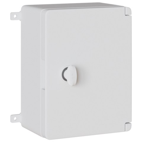 SZAFA KONTROLNA IP65 WODOODPORNA SZARA 18X13X24CM Z TWORZYWA ABS