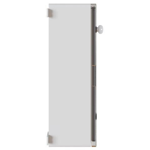 VidaXL Szafa kontrolna IP65 Wodoodporna Szara 40x20x60 cm Z tworzywa ABS