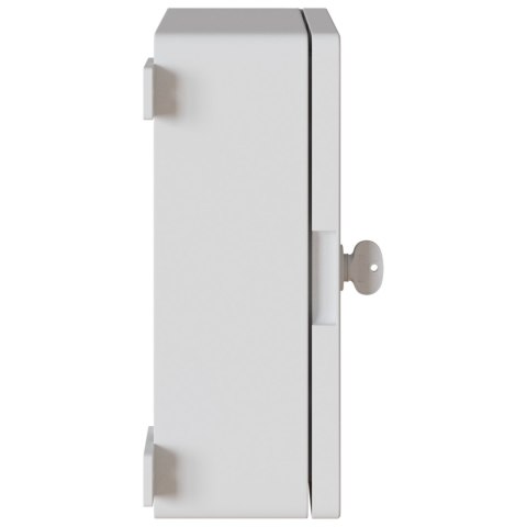 SZAFKA KONTROLNA IP65 WODOODPORNA SZARA 25X15X35CM Z PLASTIKU ABS