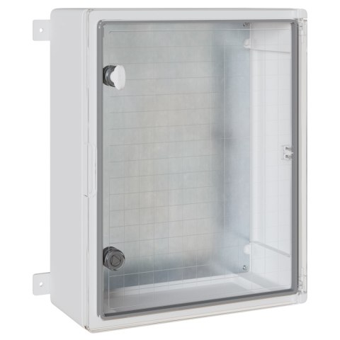 VidaXL Szafka kontrolna IP65 Wodoodporna Szara 40x17,5x50 cm Z plastiku ABS