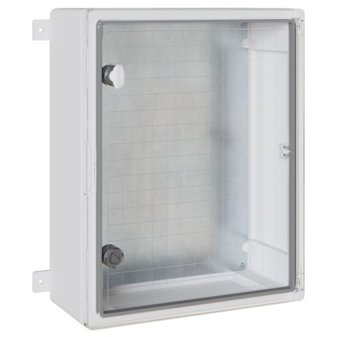 VidaXL Szafka sterownicza IP65 Wodoodporna Szara 40x24,5x50 cm Z tworzywa ABS