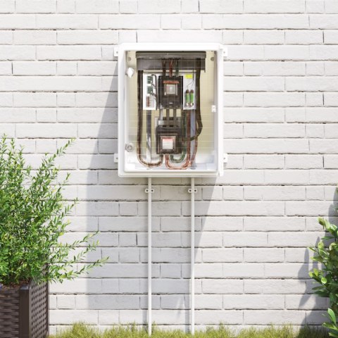 VidaXL Szafka sterownicza IP65 Wodoodporna Szara 40x24,5x50 cm Z tworzywa ABS