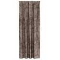 ZASŁONY VELVET 2 SZT Z OCZKAMI CAPPUCCINO 225X140CM