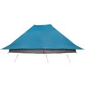 NAMIOT RODZINNY Z POWIĘKSZONYM PODJAZDEM - NIEBIESKI - WODOODPORNY DLA 12 OSÓB