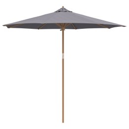 PARASOL OGRODOWY - CIEMNOSZARY 270X 260CM BAMBUS
