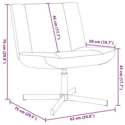 FOTEL AKCENTOWY KREMOWY TAPICERKA Z POLIESTRU METALOWA PODSTAWA