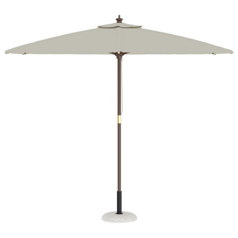 PODSTAWA DO PARASOLA DLA SŁUPKÓW 37/42/52/58MM BIAŁY BETON 20KG