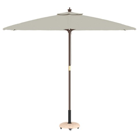 PODSTAWA PARASOLA NA KÓŁKACH DO RUR 37/42/52/58MM ŻÓŁTY BETON