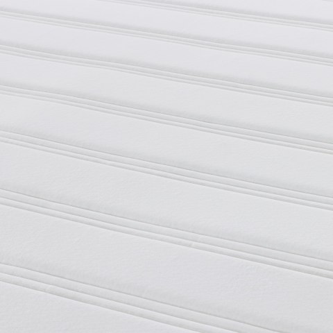 MATERAC KIESZENIOWY W JASNOZIELONYM I SZARYM KOLORZE ŚREDNI 90X200X20CM Z TKANINY