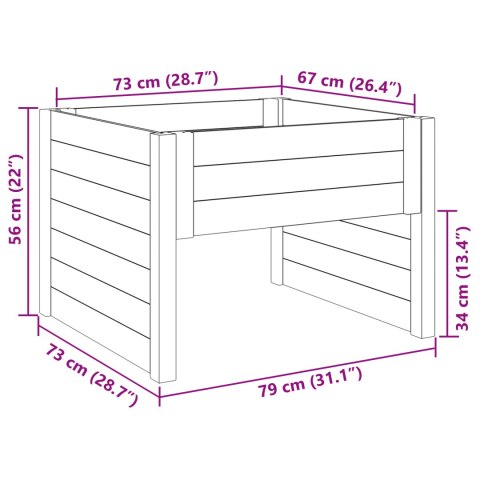 GARAŻ DLA ROBOTA KOSZĄCEGO DOMEK SCHOWEK Kosiarki Automatycznej Z DONICZKĄ