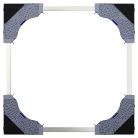 REGULOWANA PODSTAWA POD PRALKE METALOWA STABILNA I WYTRZYMALA DO LAZIENKI 300KG