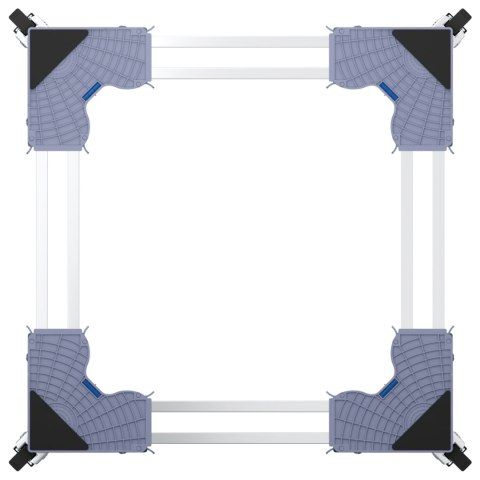 PODSTAWA POD PRALKE Z KÓŁKAMI REGULOWANA METALOWA STABILNA 350KG