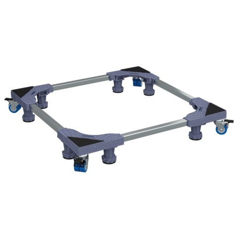 PODSTAWKA POD PRALKĘ Z KÓŁKAMI REGULOWANA METALOWA STABILNA 250KG